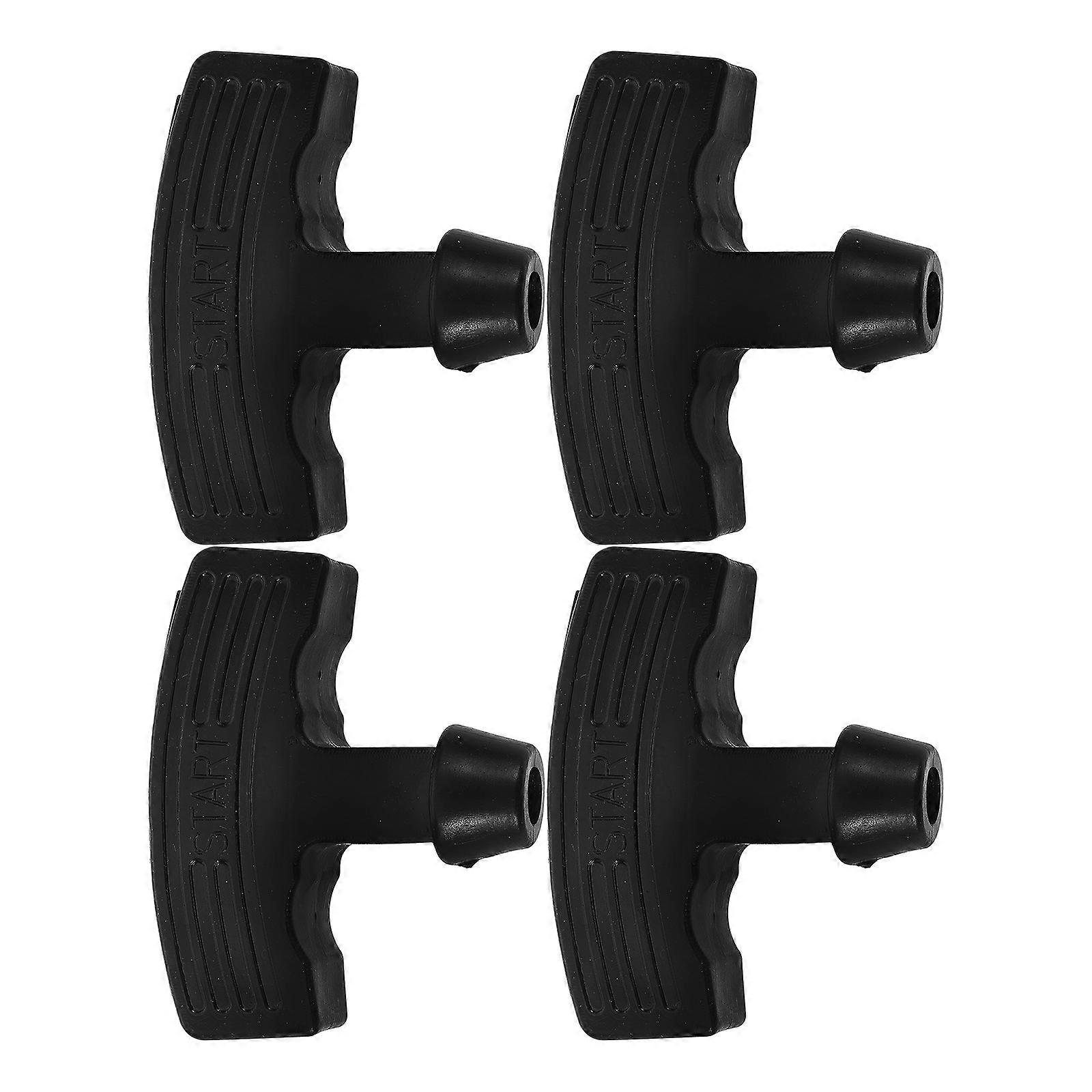 Gasoline Saw Starting Pull Handle Plastic for 4Pcs Engine Starter