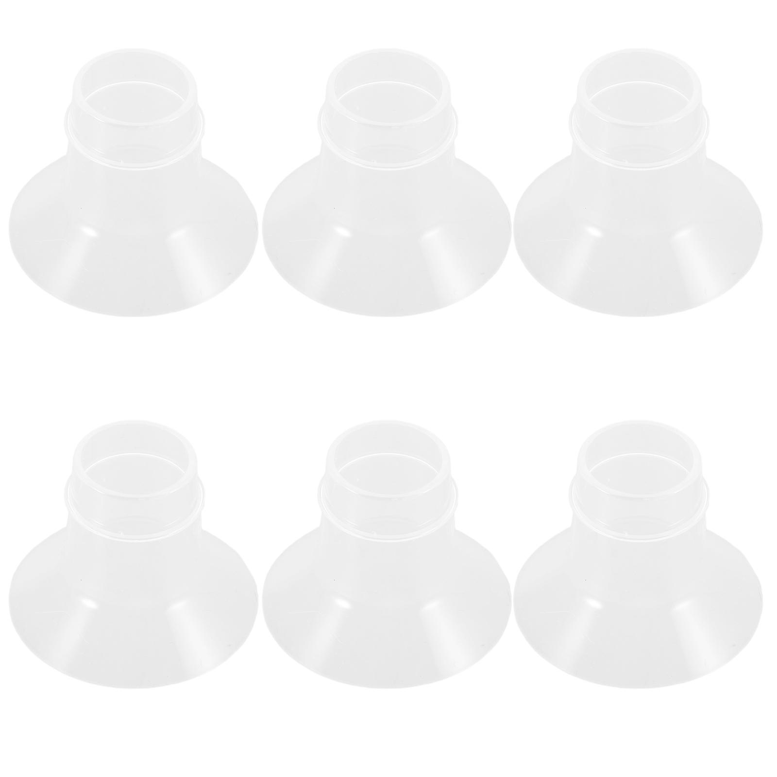 Flange Insert for Breast Pump Silicone Inserts 6Pcs Pack