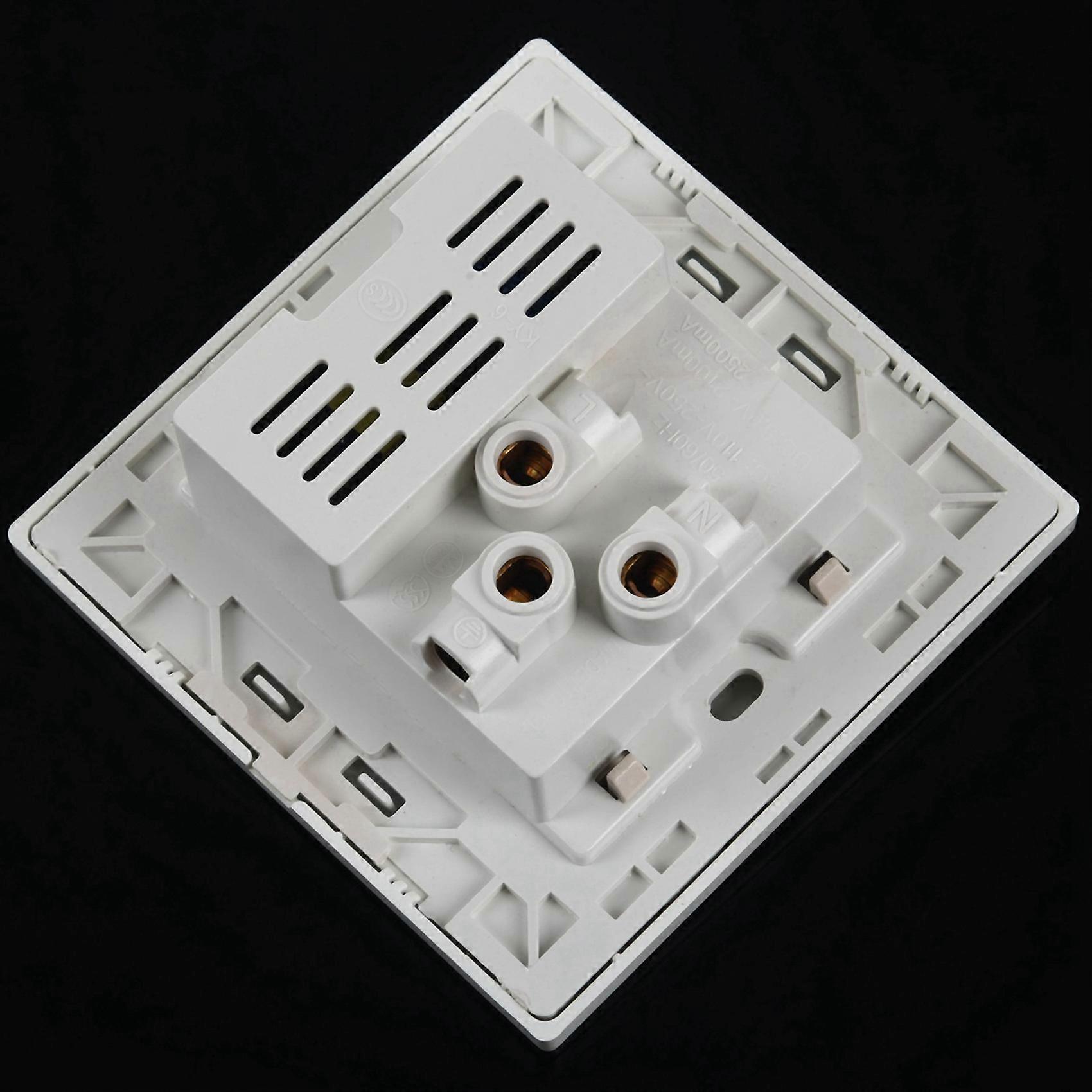 2X 2.1A Dual USB Wall Charger Socket Adapter Universial Power Outlet Panel wite Switch