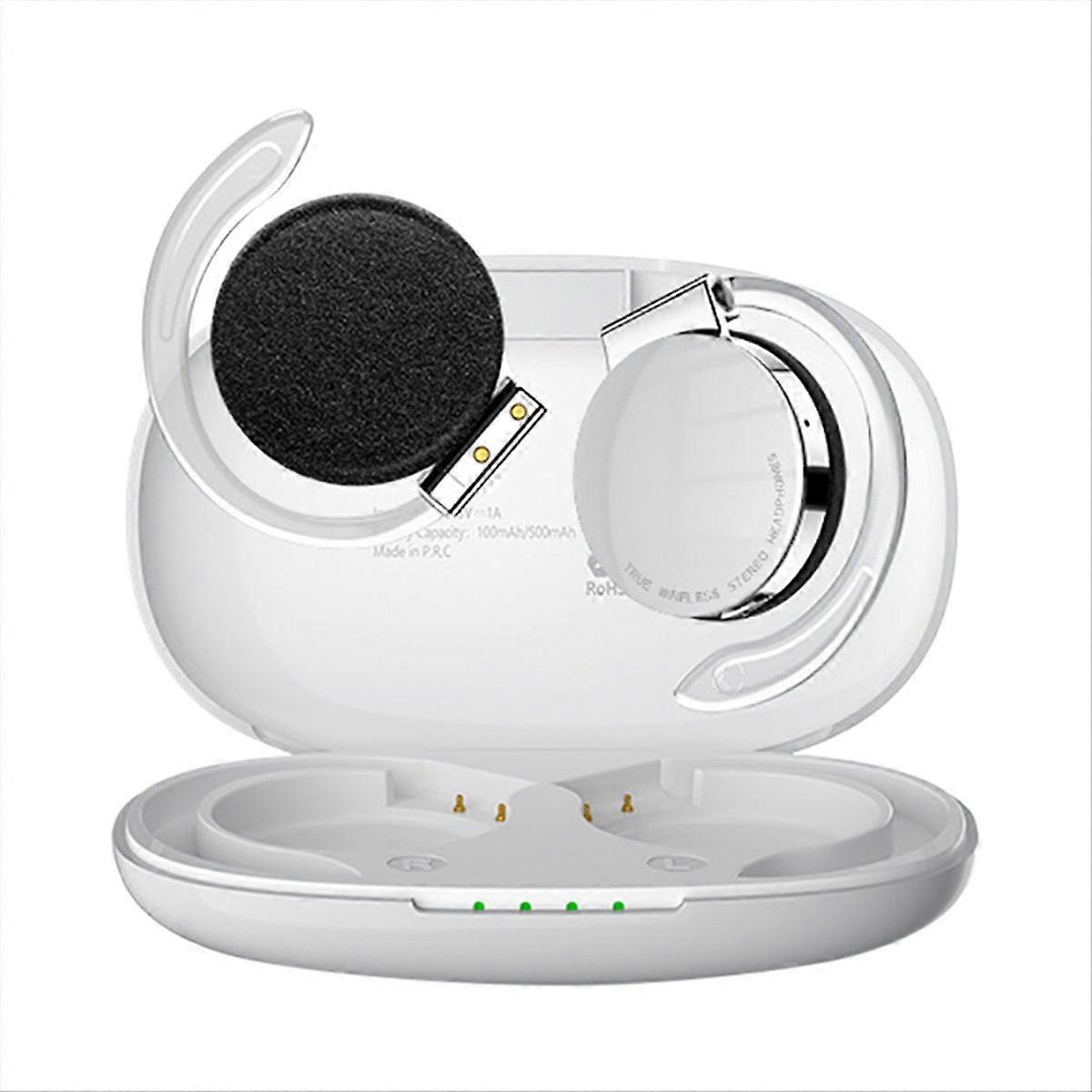 F2 Trådlöst Bluetooth-headset Over-Ear Sportheadset - Vit