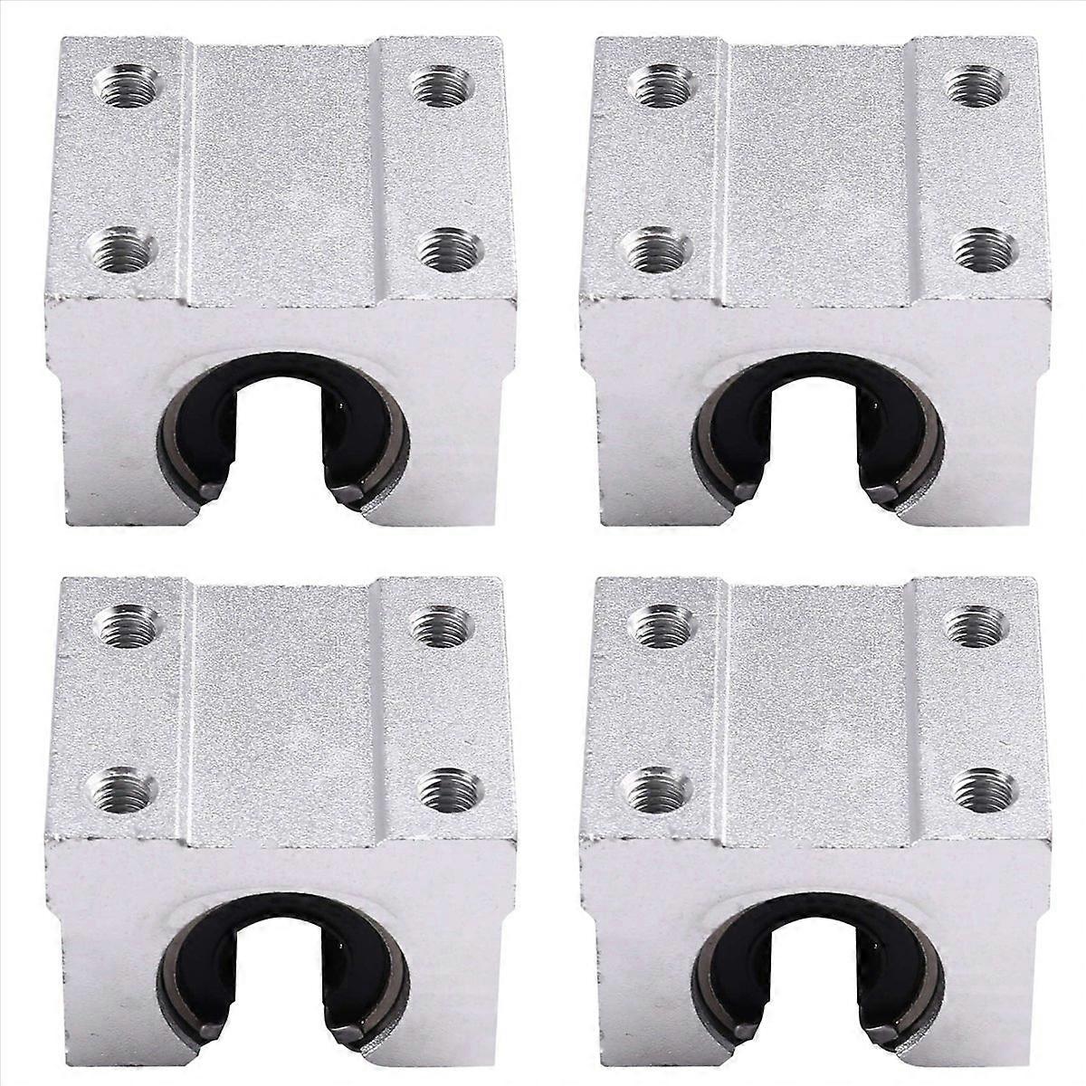 4pcs SBR10UU Carriage Block Bearings for SBR10 Linear Support Rail