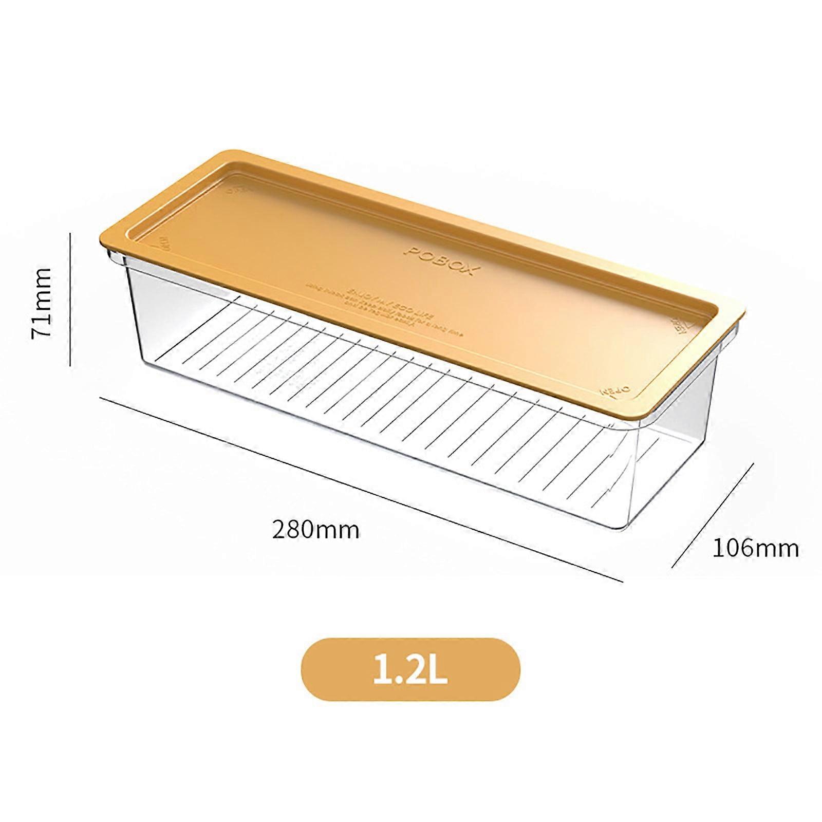Transparent Sealed Preservation Box Can Be Refrigerated And Microwave Oven Can Be Used For Spaghetti Hanging Storage Box. Noodle Storage Box