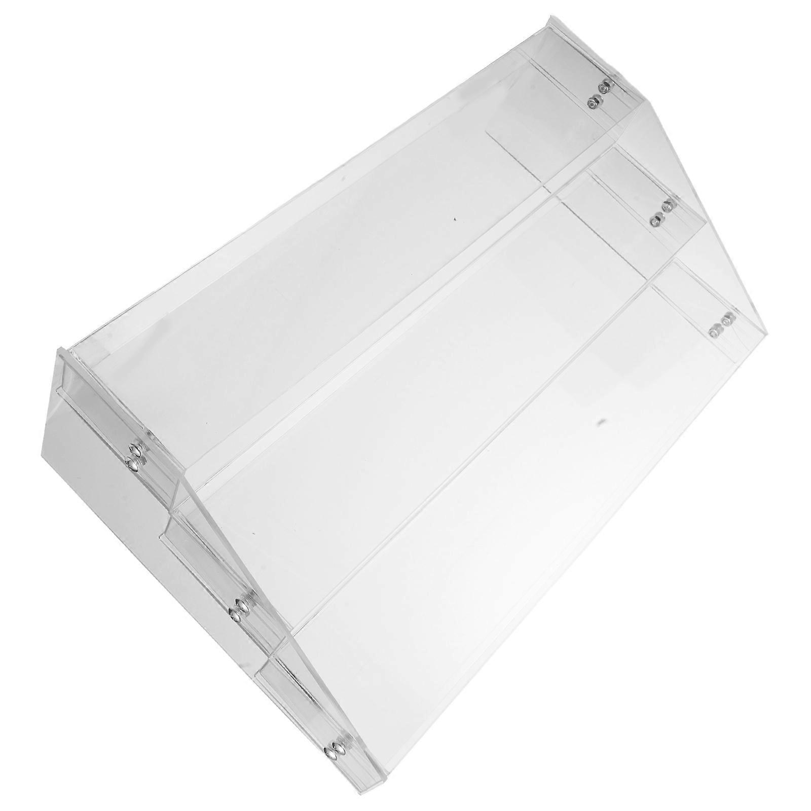 Clear Acrylic Card Holder Display Rack for Sticker Organization