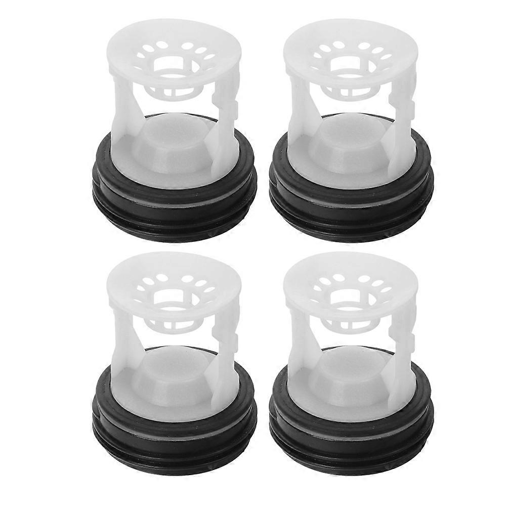 Washing Machine Drain Pump Filter Plug for Roller Drum Washers 4Pcs