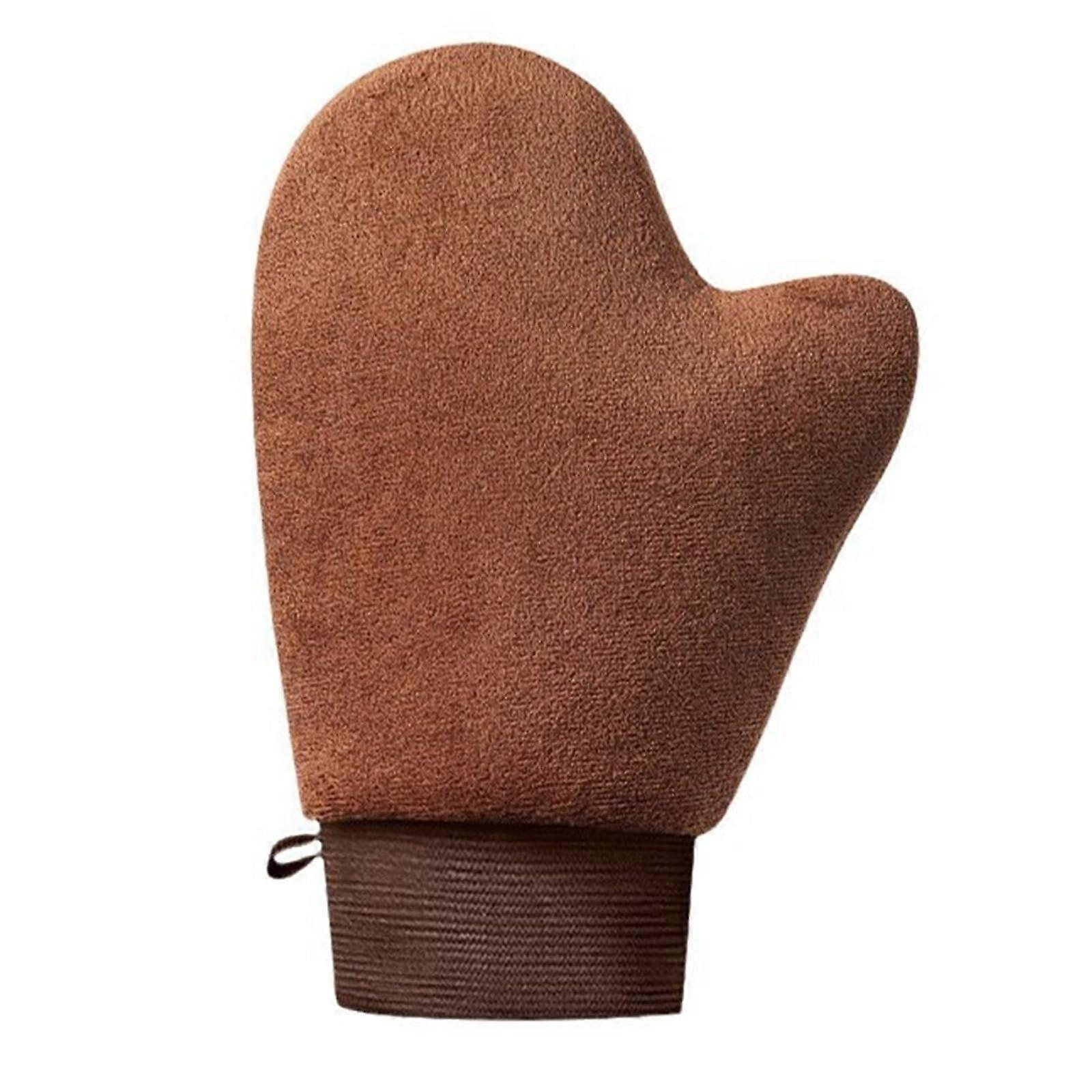 Self Tanning Mitt for Flawless NoMess Application with Double Layer Protection, Brown 1PCS