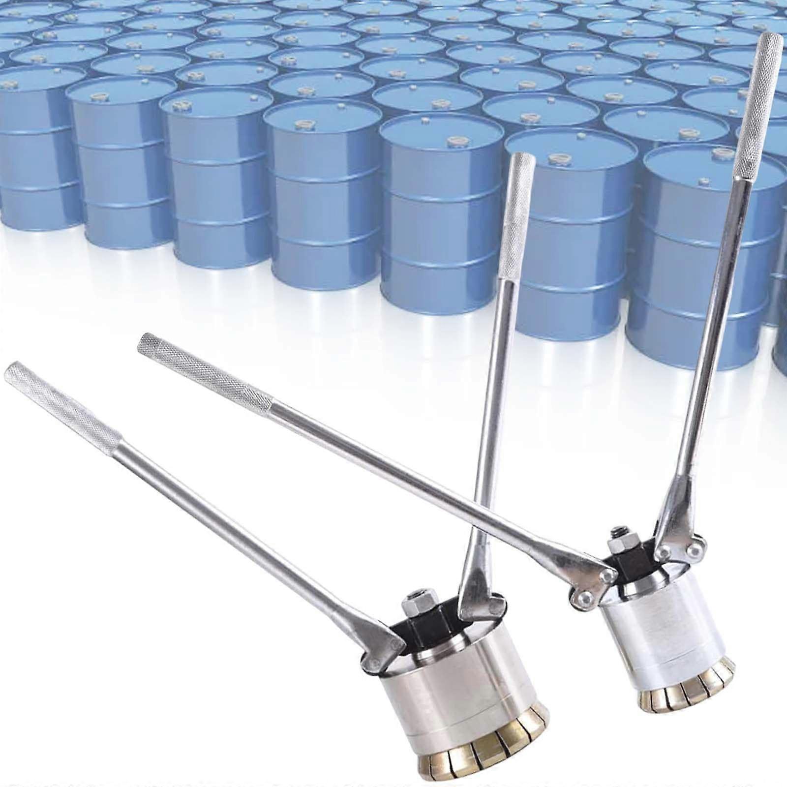 Drum Crimping Tool with Adjustable Diameter and Uniform 16Claw Sealing for 200L Oil Drums