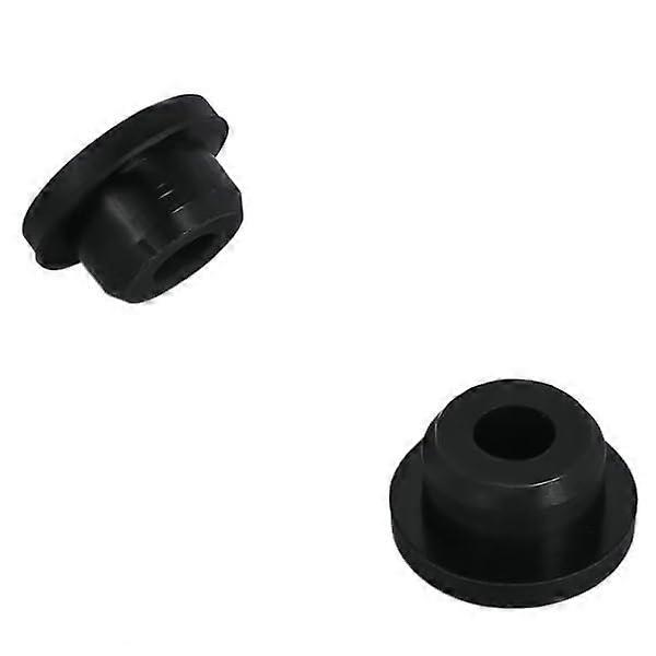 10pcs Silicone Rubber Stopper Plug Black Cap Seal 8.3mm LeakProof for Lab Bottles Flasks