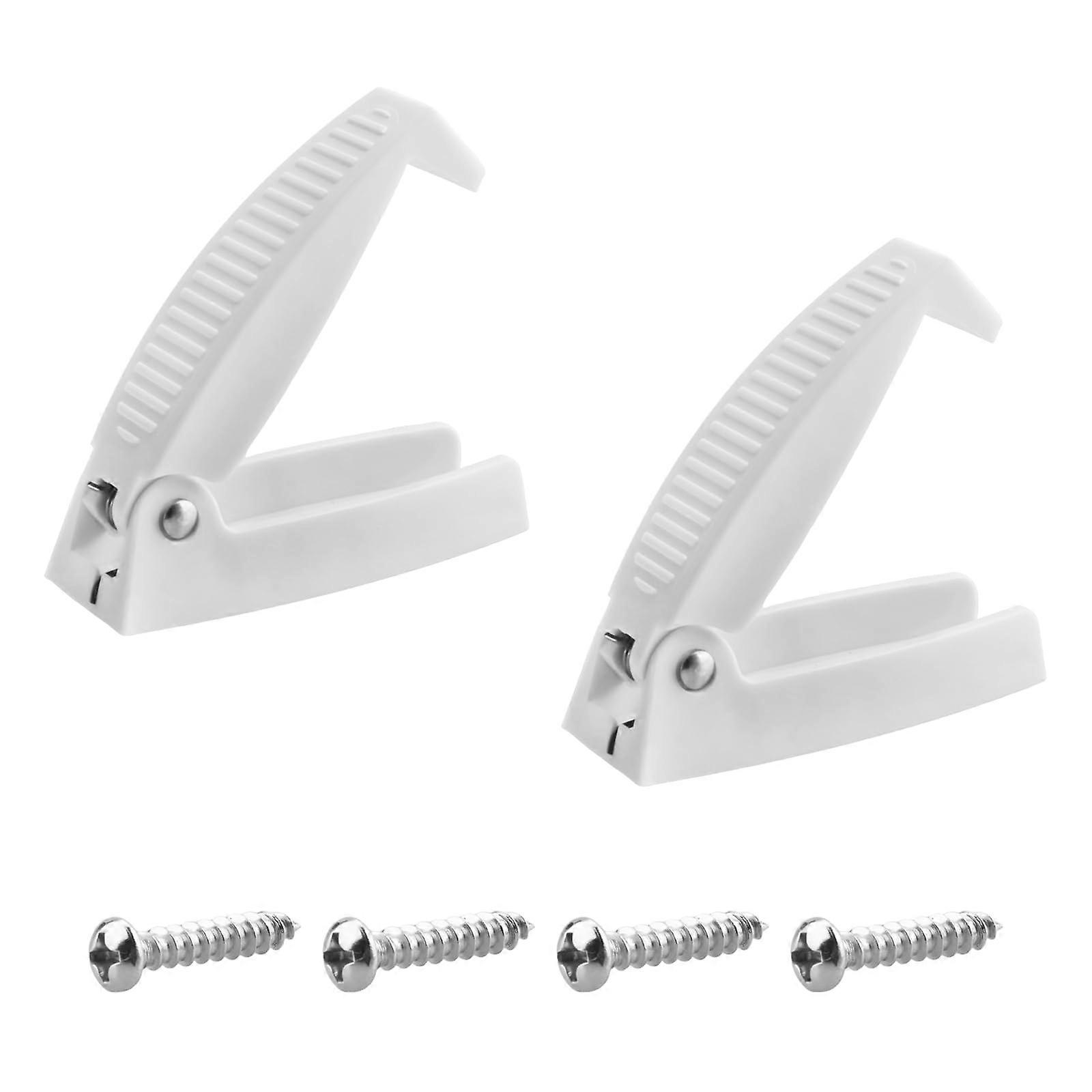 RV Door Holder 2 Pack, Camper Door Latch with Wind Resistant Grip, Durable RV Baggage Door Catch
