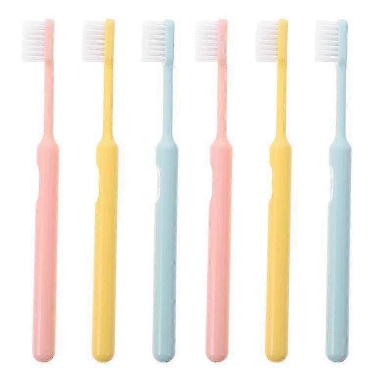 6pcs Soft Bristle Toothbrush-c