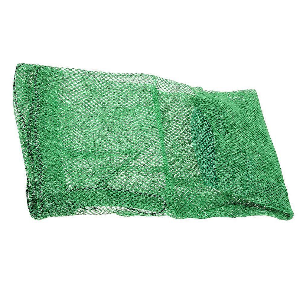 Fishing Use Foldable Fish Keeper Net Nylon Mesh Drawstring Bag