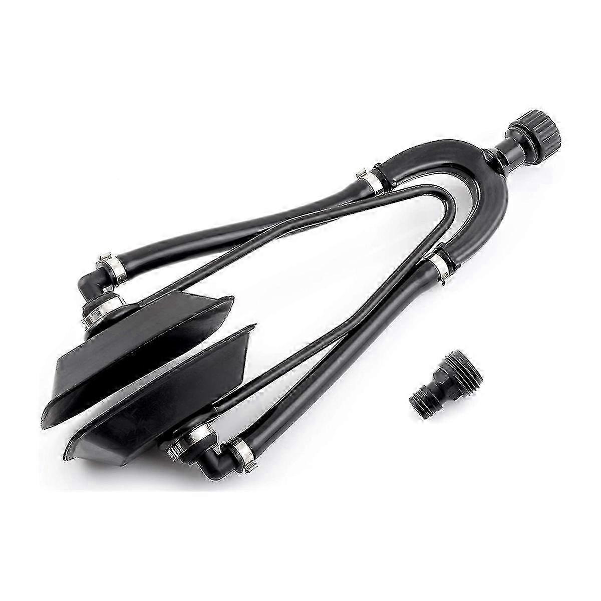 Dual Feed Motor Flusher For Boat Marine Engine Flushes Sand Rectangular Muff