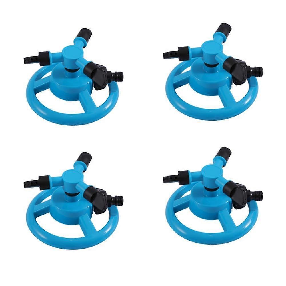 Garden Sprinkler 360 Degree Rotating Automatic Lawn Irrigation System Blue Watering Tool