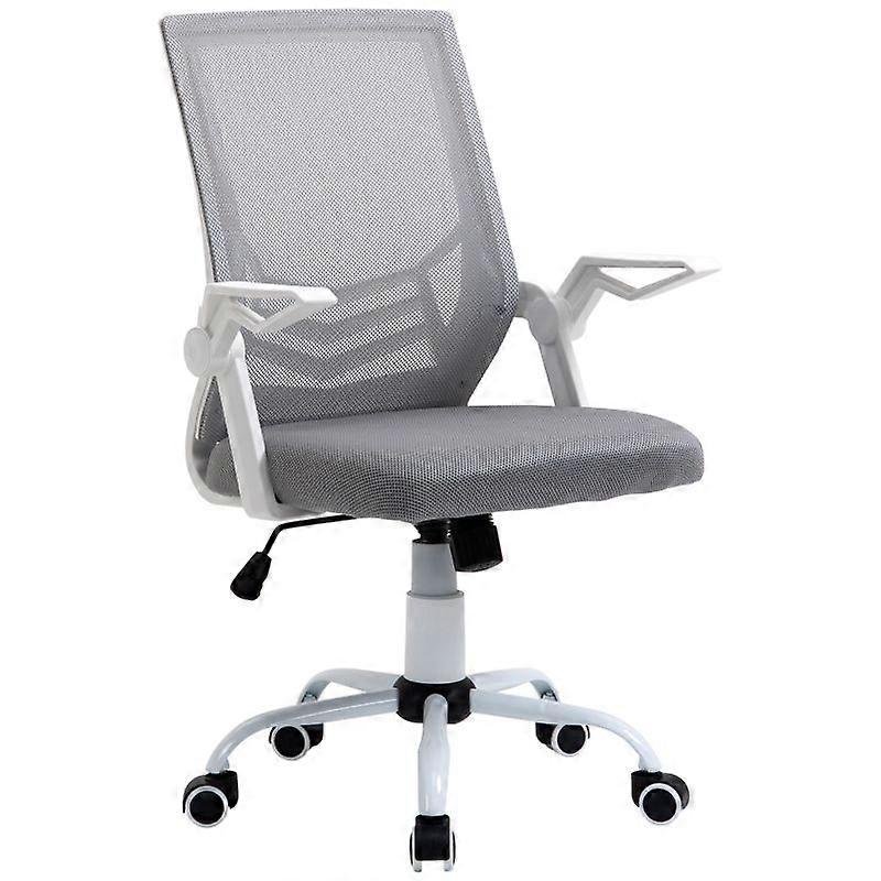 Mesh Office Chair with Flip-Up Armrest and Tilt Function