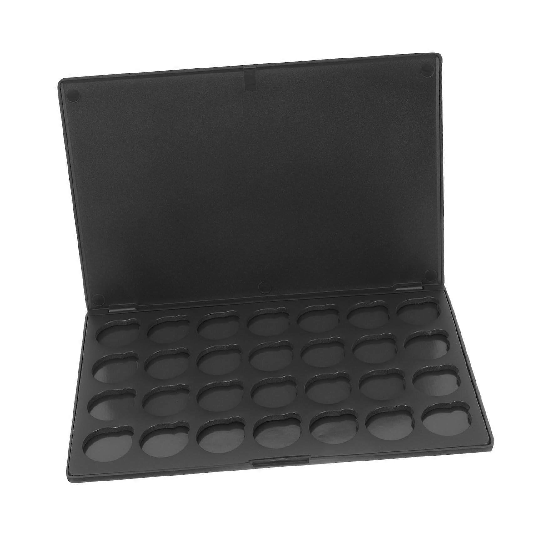 4pcs Large Empty Magnetic Makeup Palette Set with  Layout and Secure Lid Closure