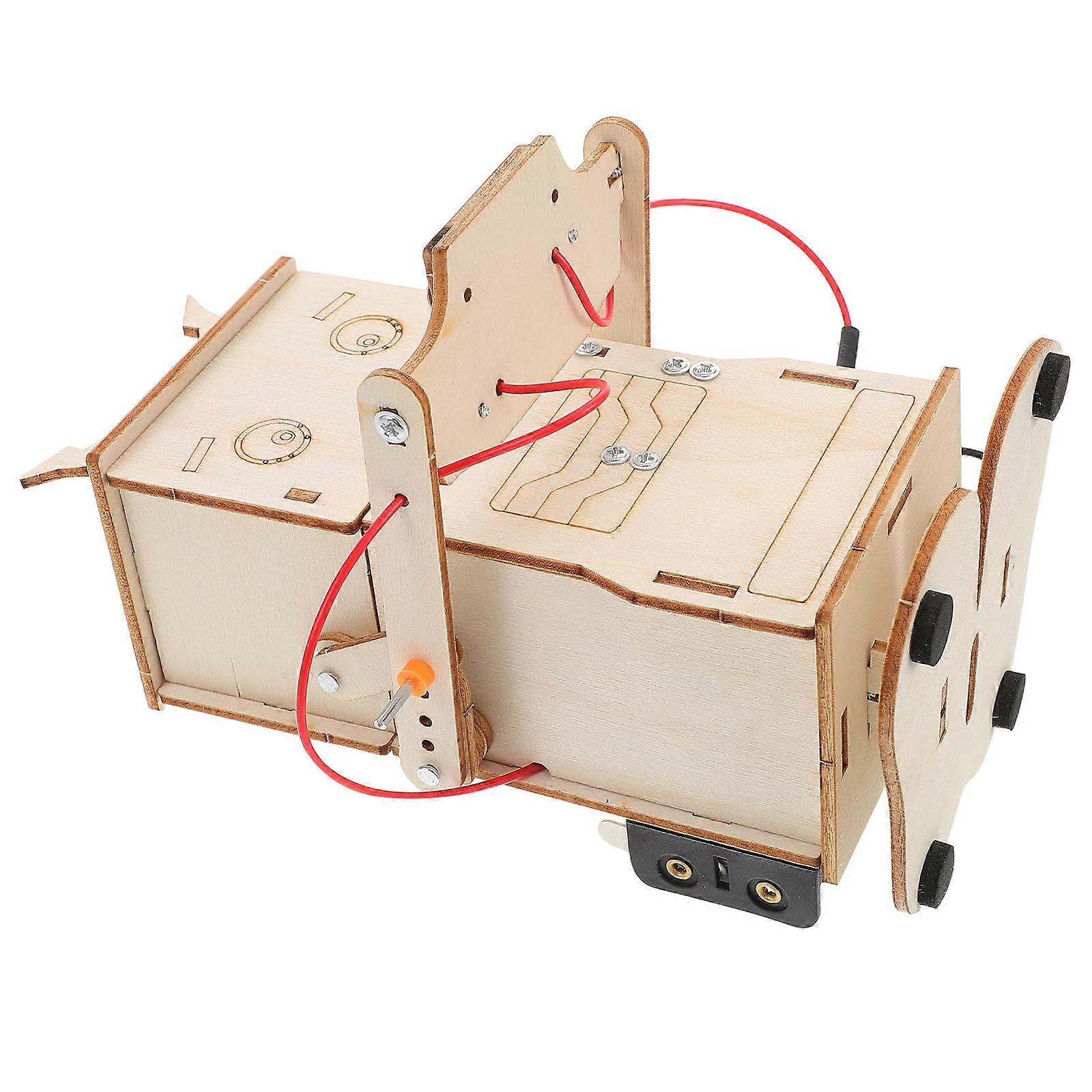 DIY Eating Coin Robot Toy for Experiment