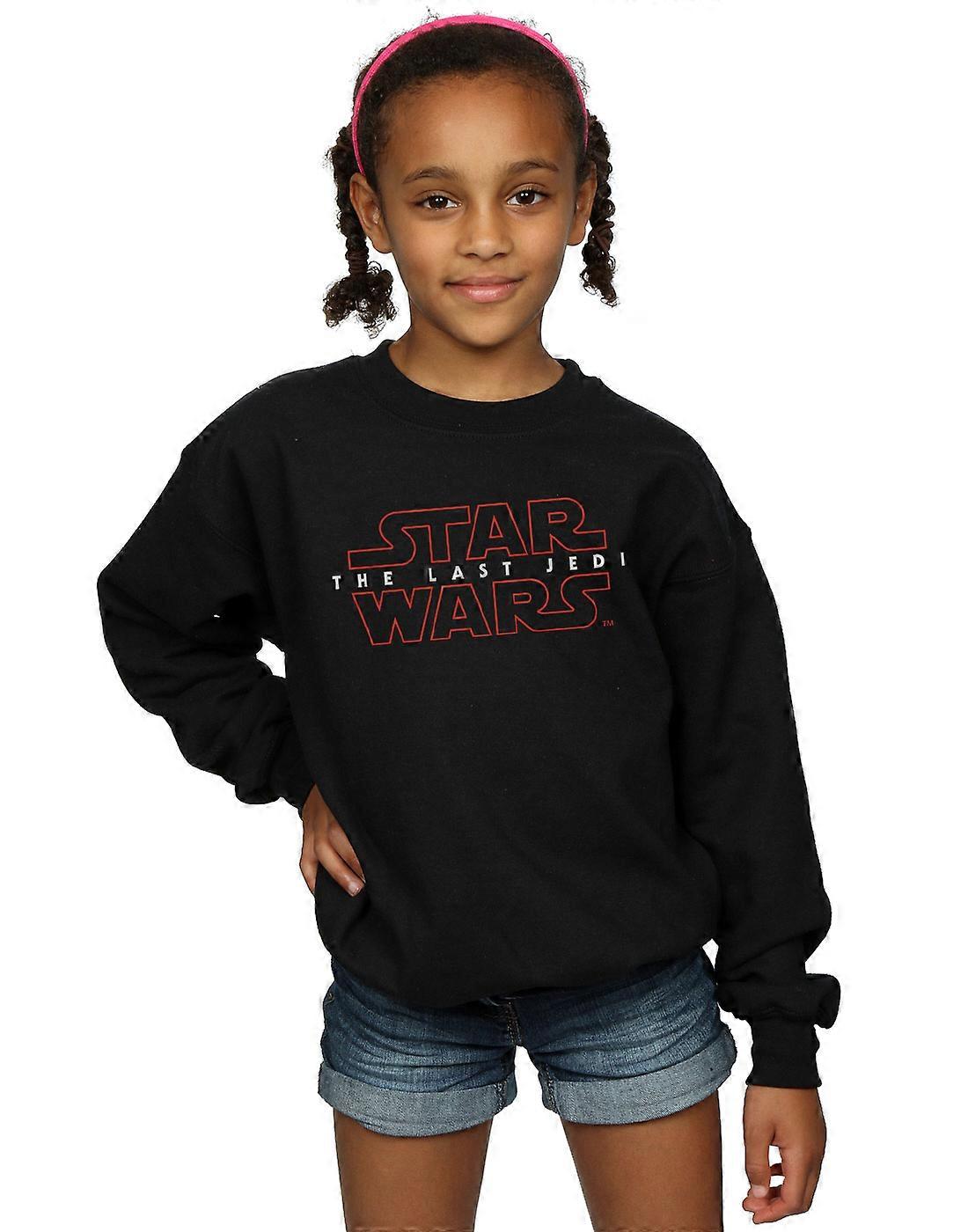 Star Wars chicas el último Jedi Logo sudadera
