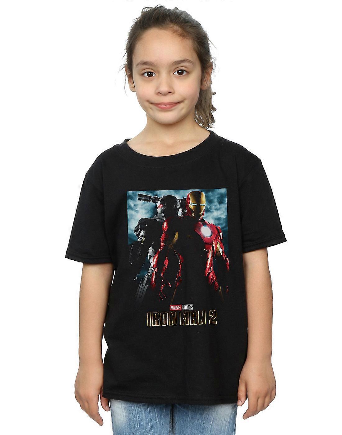 마블 스튜디오 걸스 아이언맨 2 포스터 티셔츠