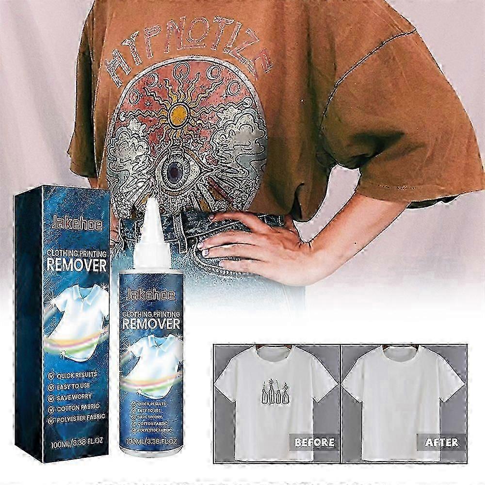 Clothes Print Remover Fabric Print Remover,Pattern Remover,Letter Cleaning Remover