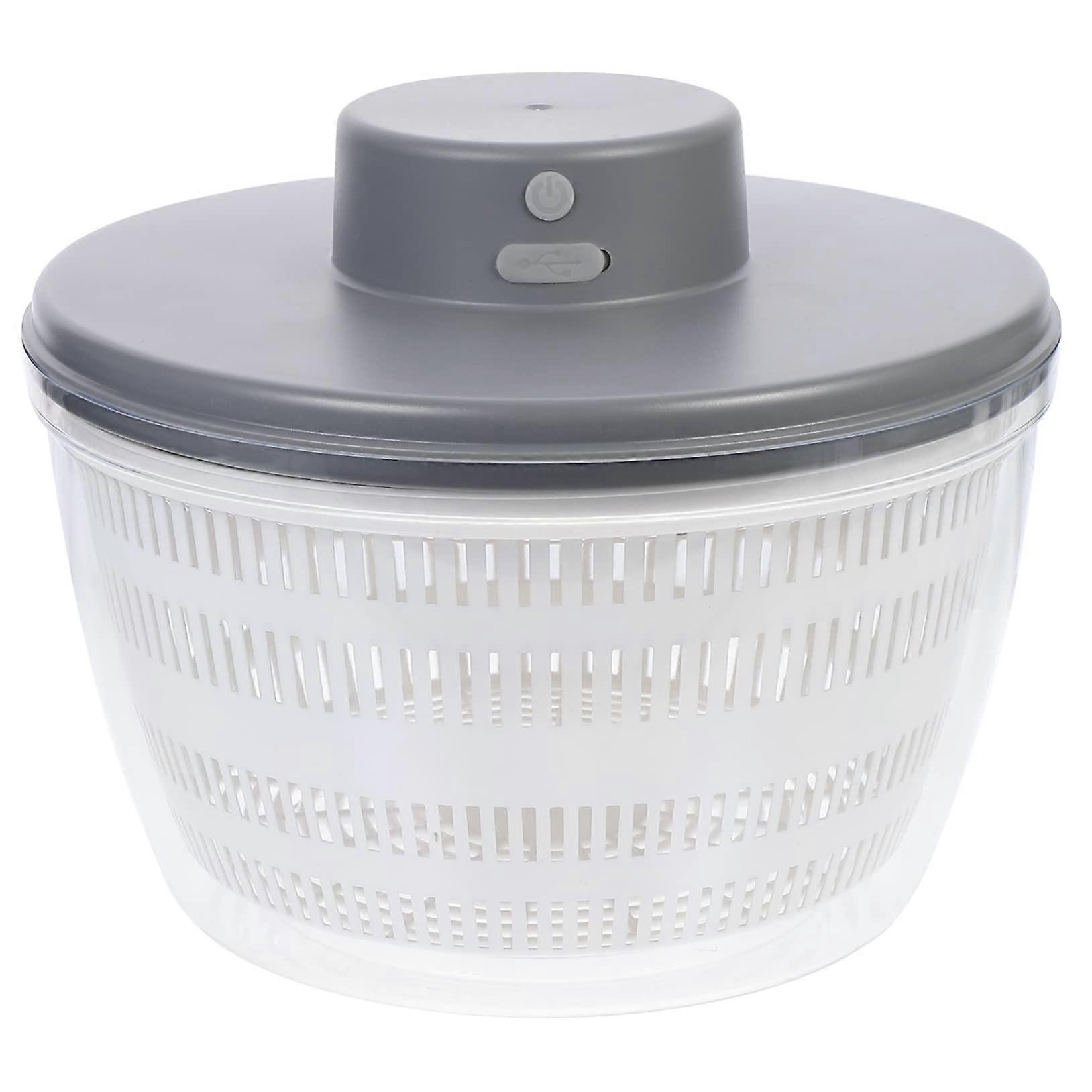 Large Capacity Salad Spinner Vegetable Dehydrator 3000ml Quick Drying Basket for Home and Restaurant