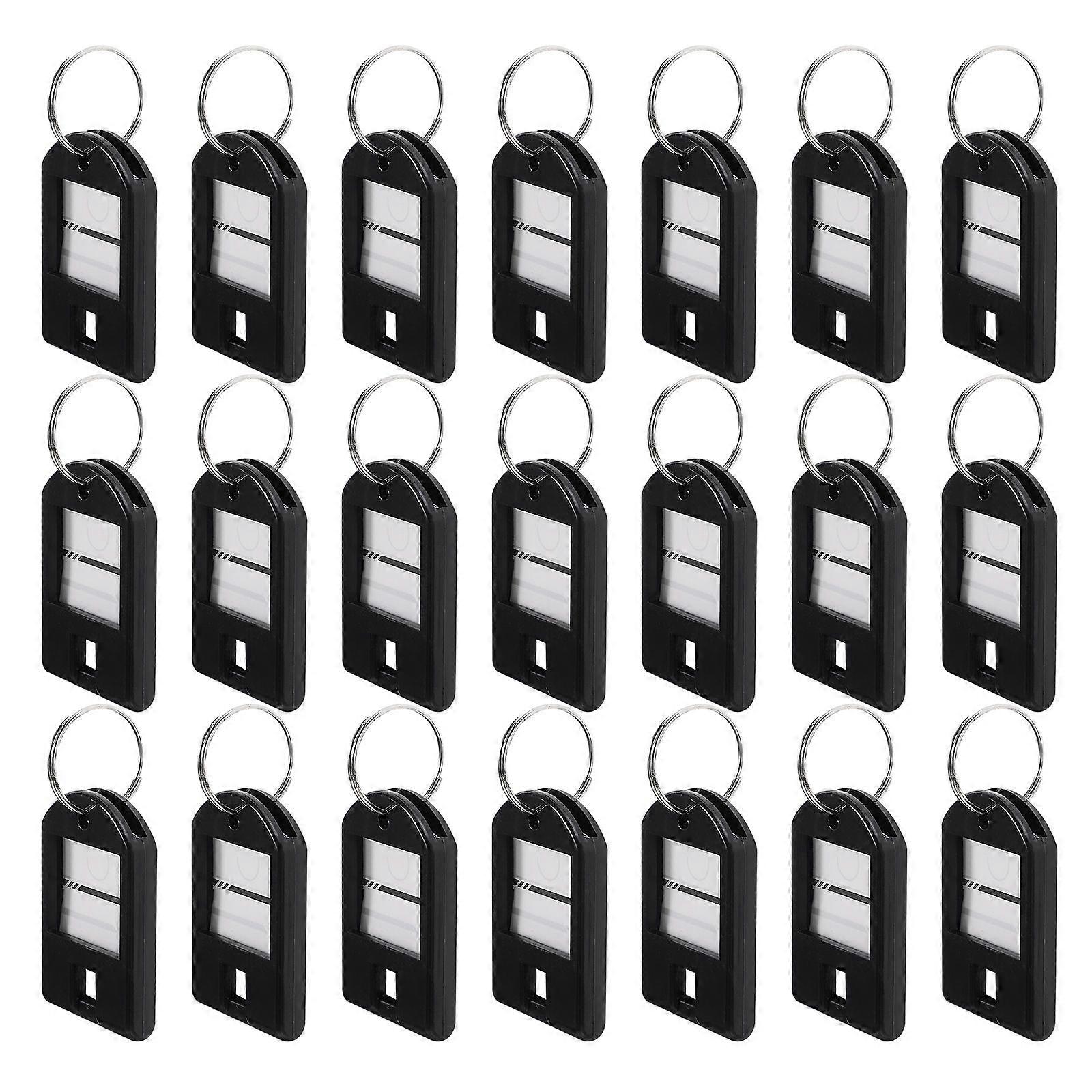 50Pcs Portable Key Tags Compact Key Labels Multi-function Luggage Tags Luggage Accessory