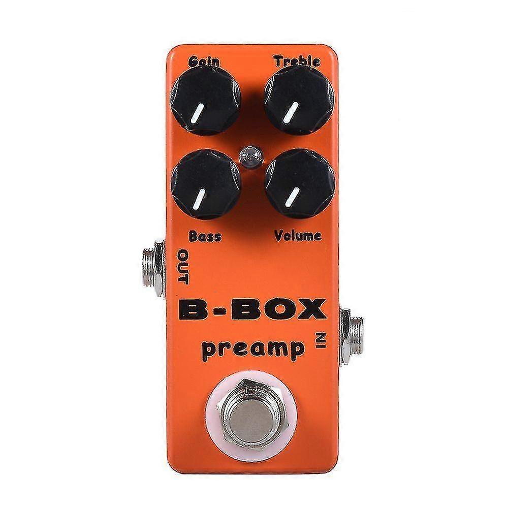 B-box Electric Guitar Preamp Effect Pedal Full Metal Shell True Bypass