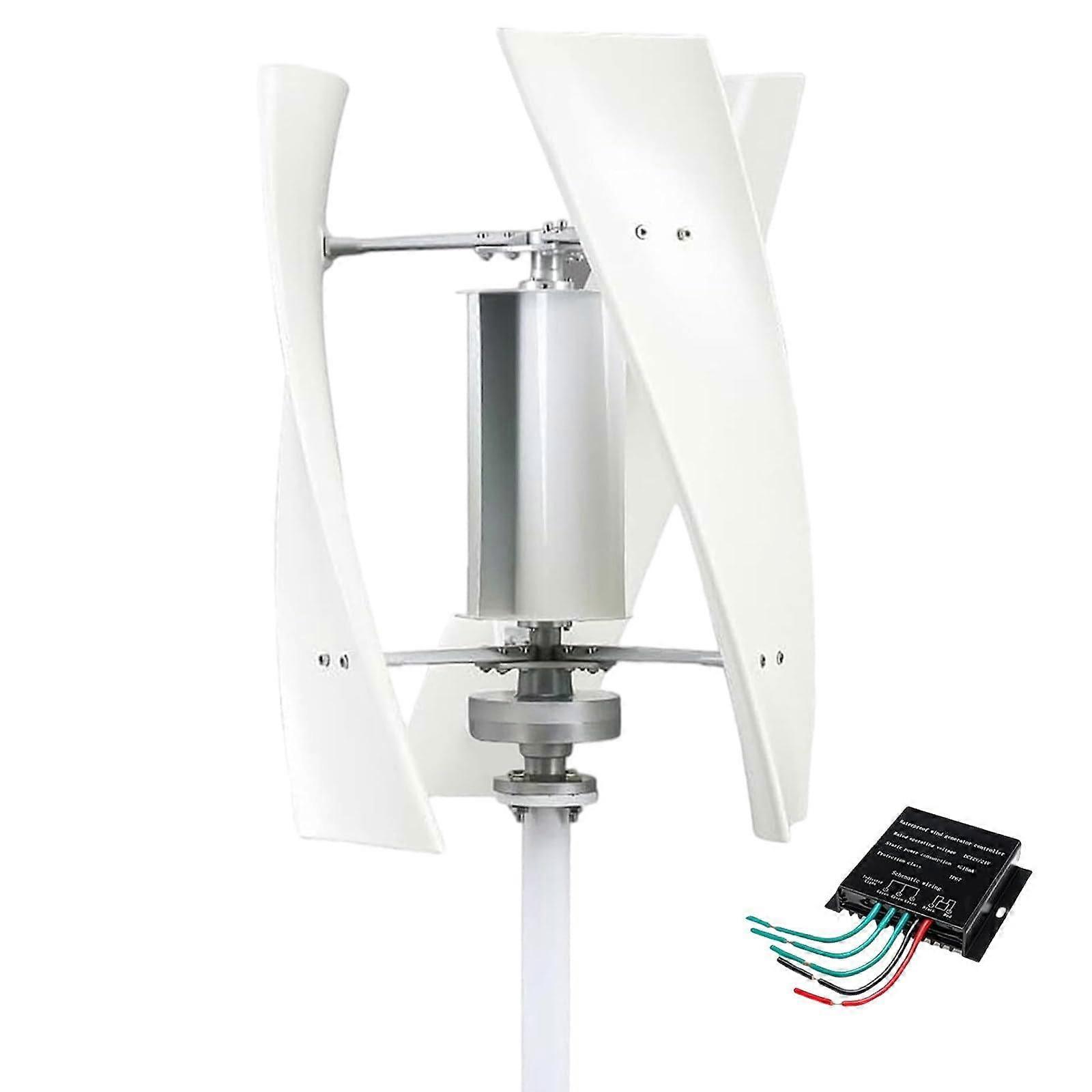 14000W Vertical Axis Wind Turbine Generator 12V Maglev with MPPT Controller Low Startup Speed