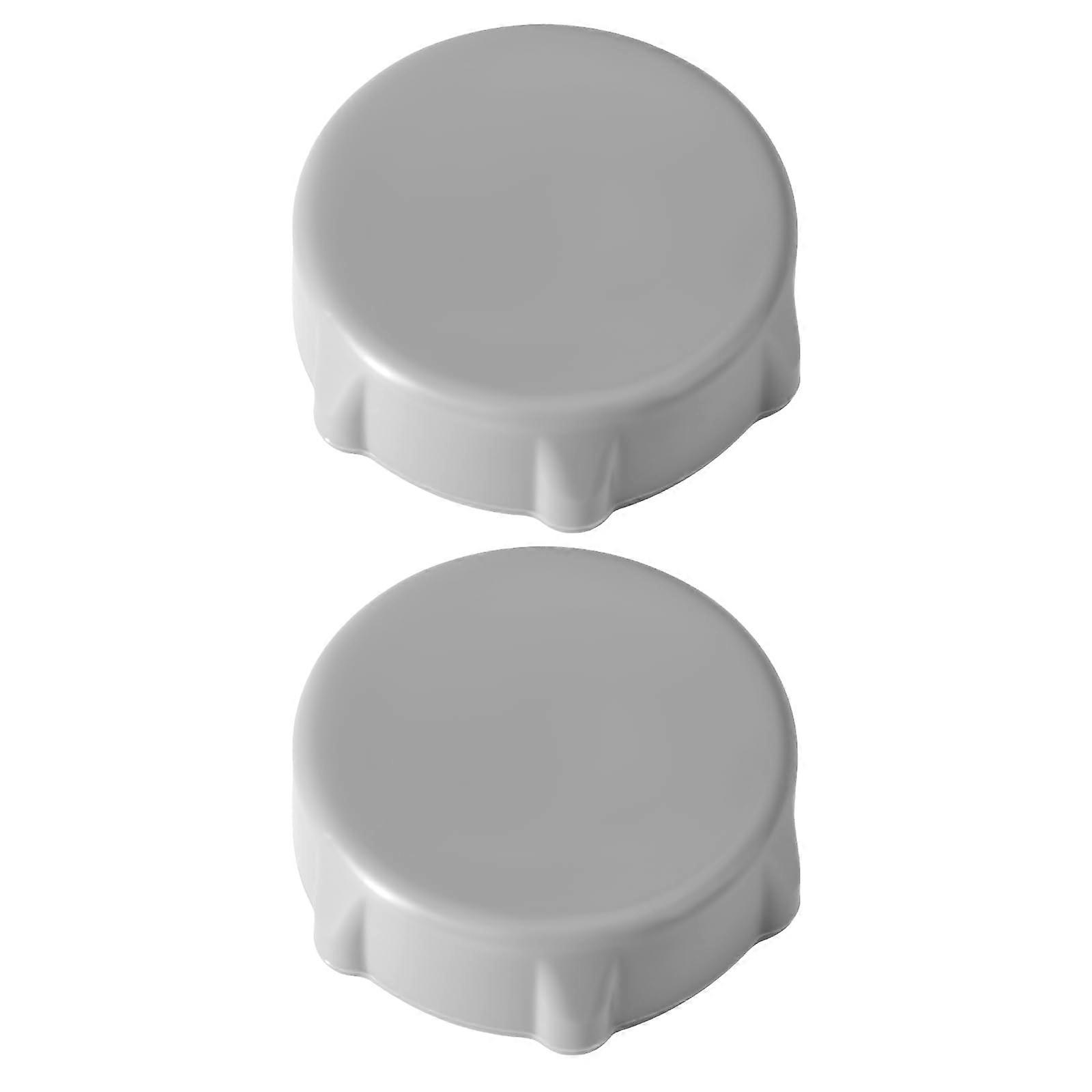 2pcs Grey Pool Drain Valve Cap Replacement for Coleman with LeakResistant Seal and Easy Installation