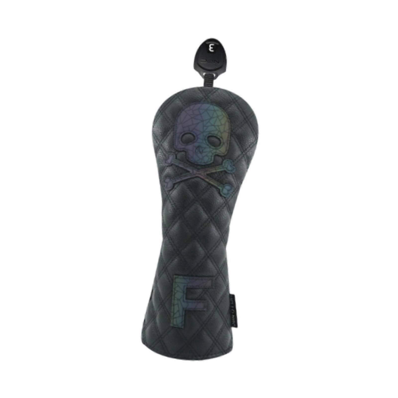 Golf Headcover with Unique Pattern, Long Neck Easy Fit and Plush Lining for Wood Driver
