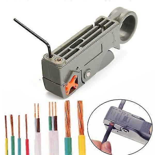 Practical Tool Double Blades Cable Cutter Stripping Pliers Automatic Wire Stripper