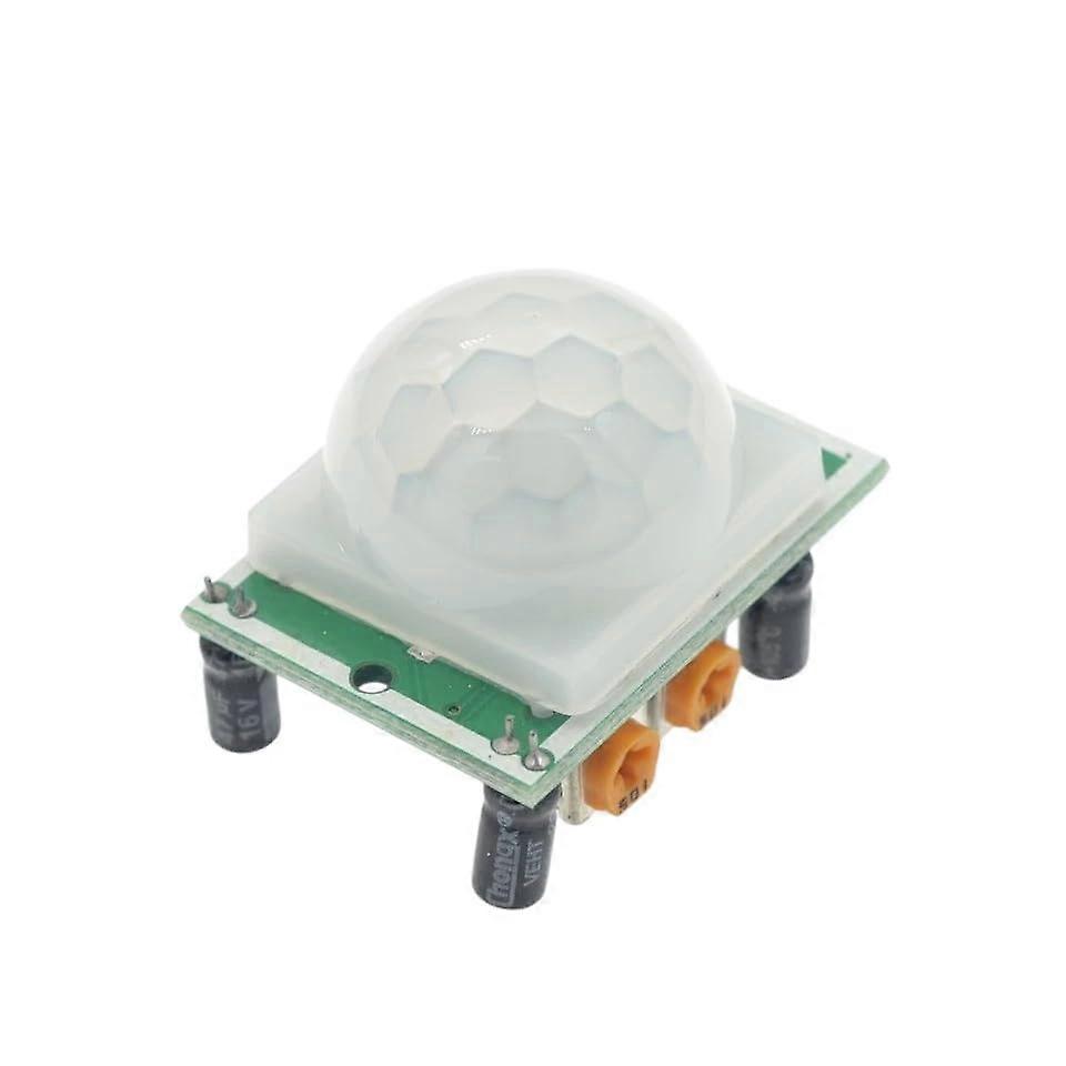 HCSR501 PIR Motion Sensor Module, Adjustable Infrared Detector for DIY and Home Security Projects