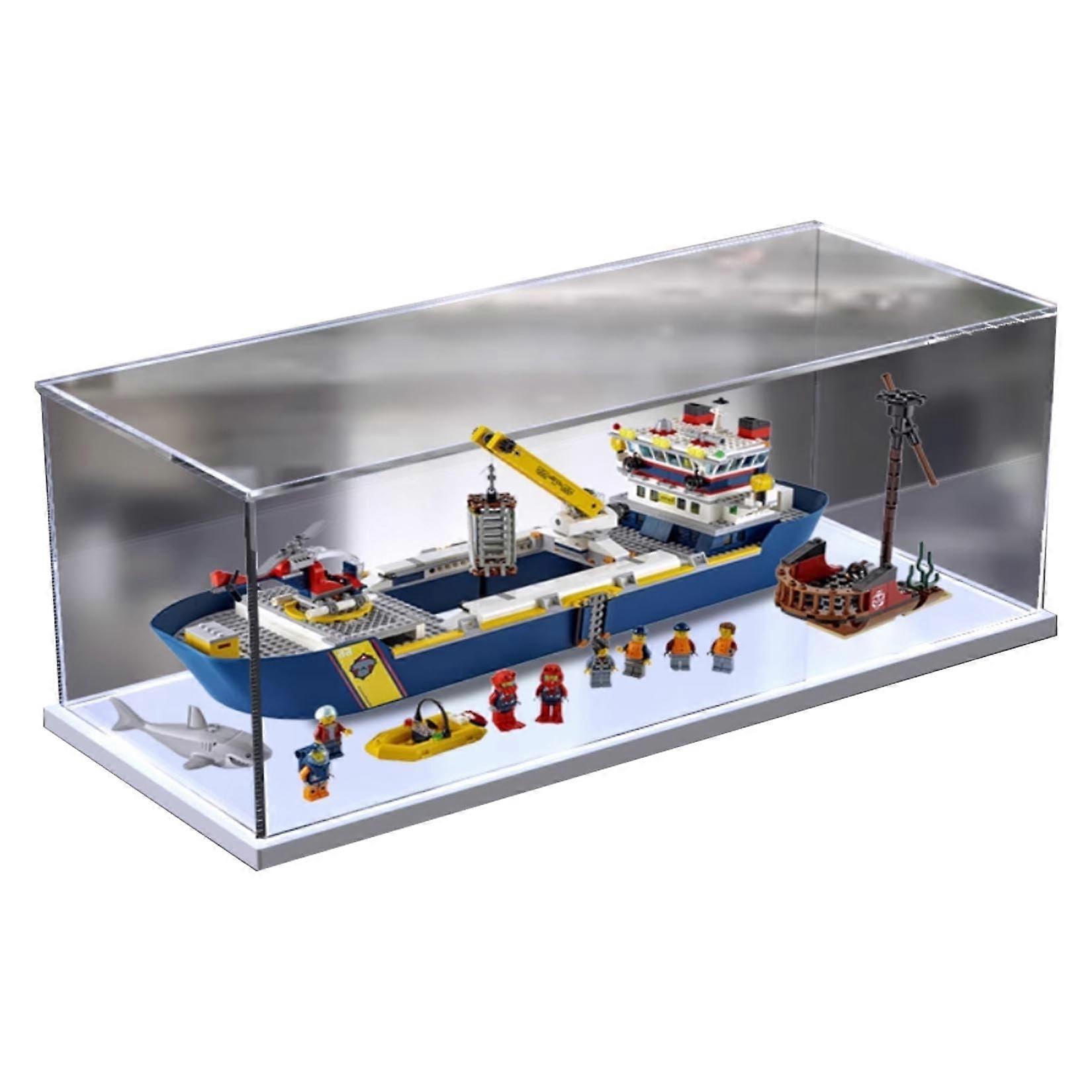 Acrylic Display Case for  60266  Model, Dustproof Clear 3mm Panels Showcase Gift