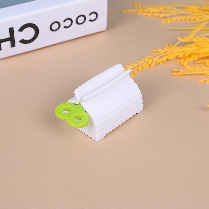 2pc Multifunction  Toothpaste Dispenser Manual Squeezer Toothpaste Clip-on Facial  Cleanser Squeezer Bathroom Accessories Sets