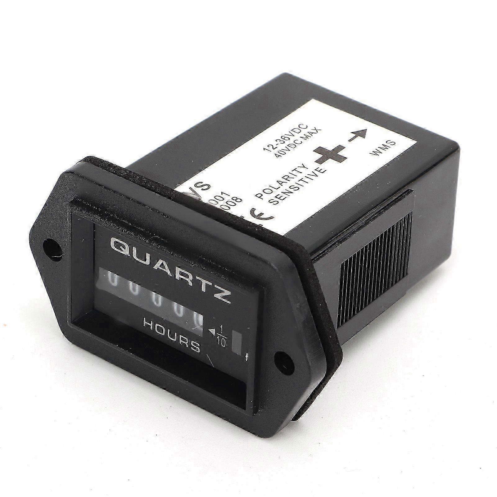 tractor hour meter high accuracy DC12V to 36V