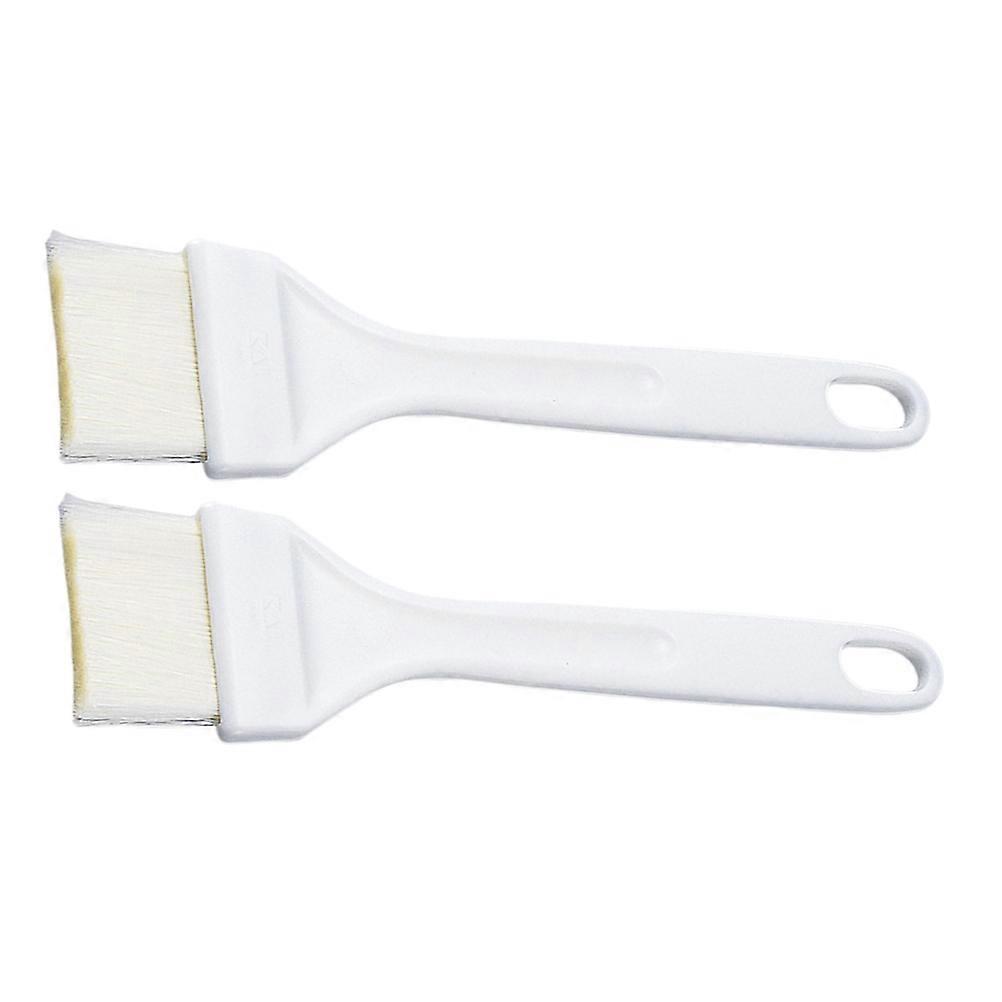 Basting Brush Plastic Handle for Kitchen 2Pcs Cake Cream Baking Brush