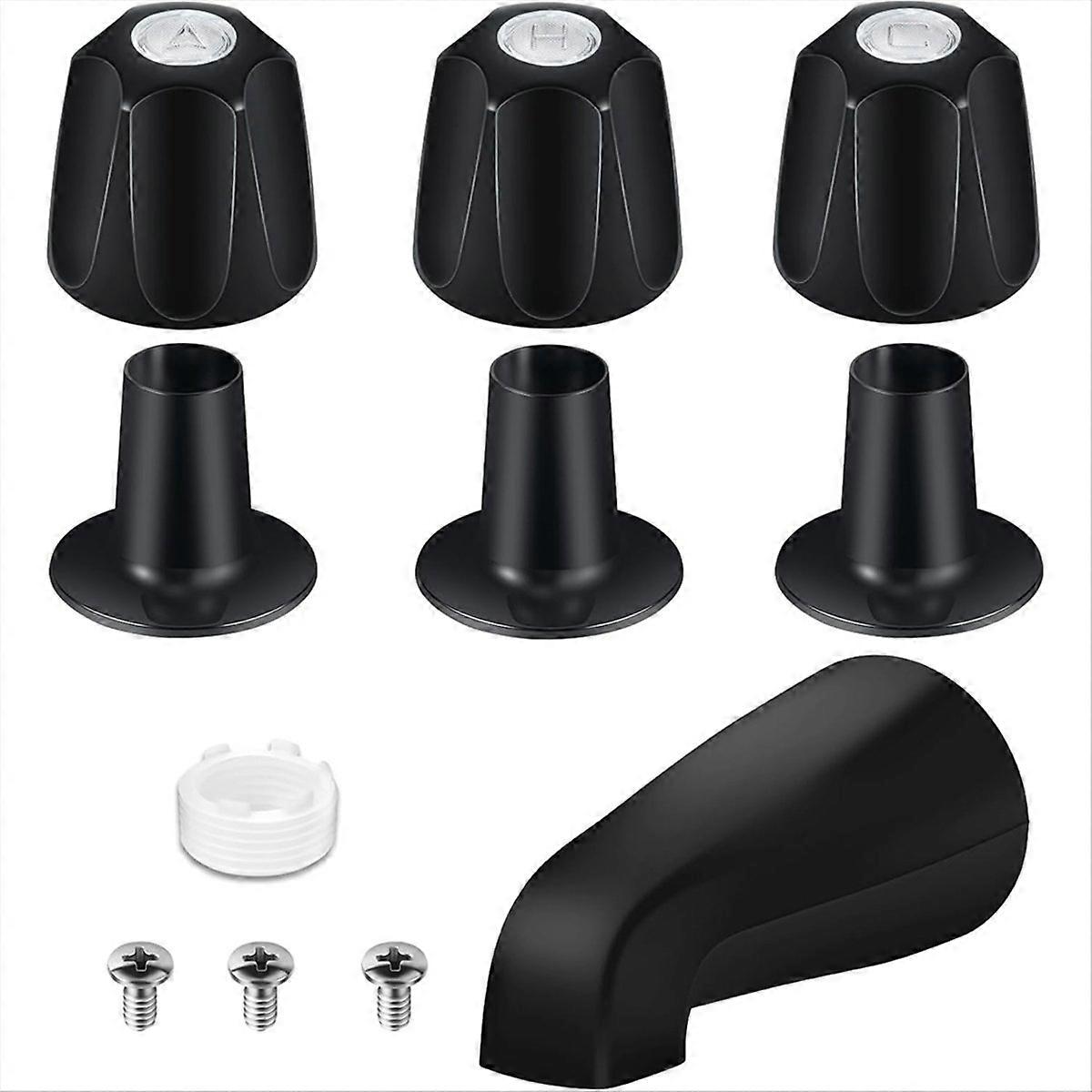  shower knobs 3 piece replacement