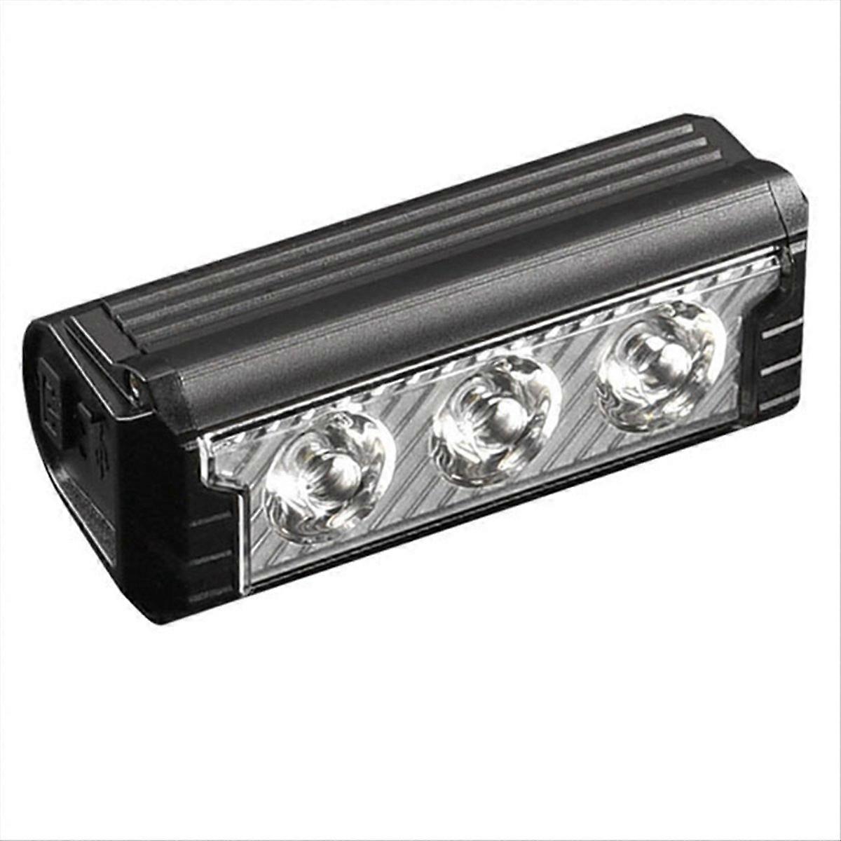 3-Light Floodlight 2500mA Bicycle Lights Night Cycling Headlights