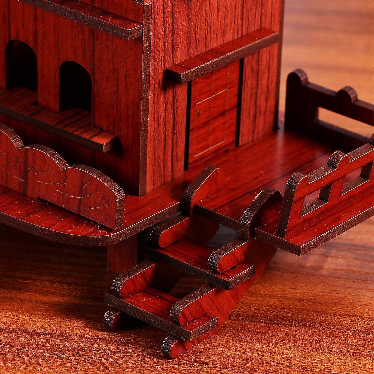 Wooden DIY Model Creative Craft Assembling Toy Educational Toy