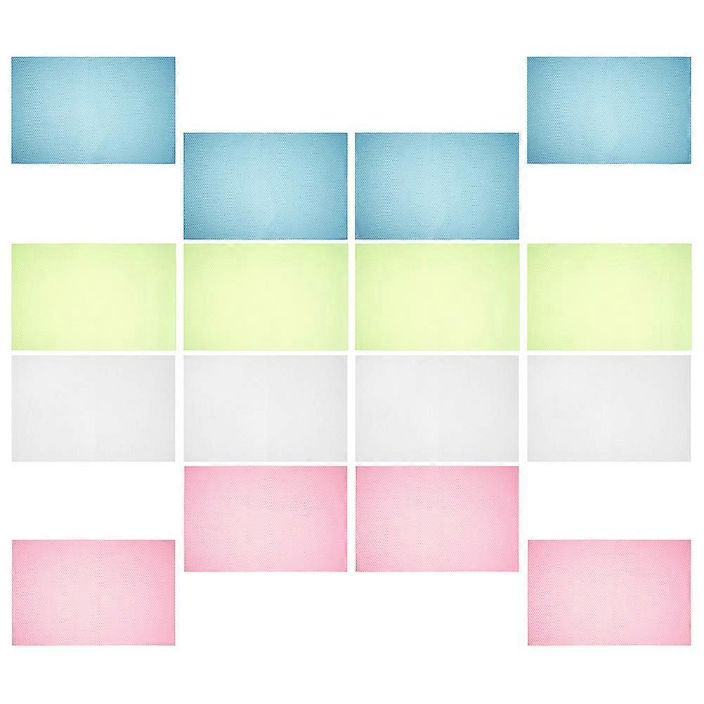 Eva Refrigerator Liners Refrigerator Non-Slip Mat for Kitchen Use 16Pcs