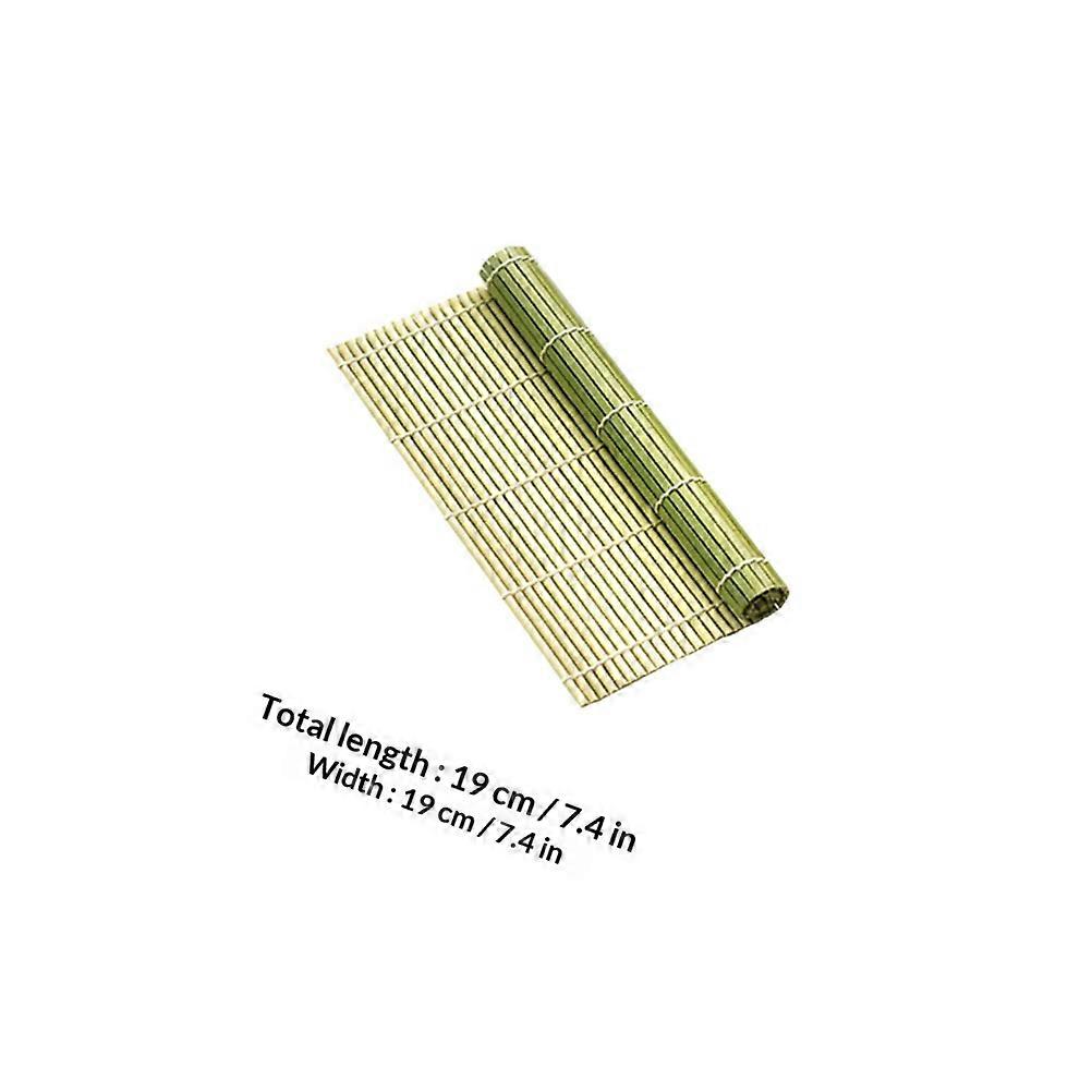 Sushi Rolling Mat Bamboo Sushi Roller for Kitchen Use 3Pcs Set