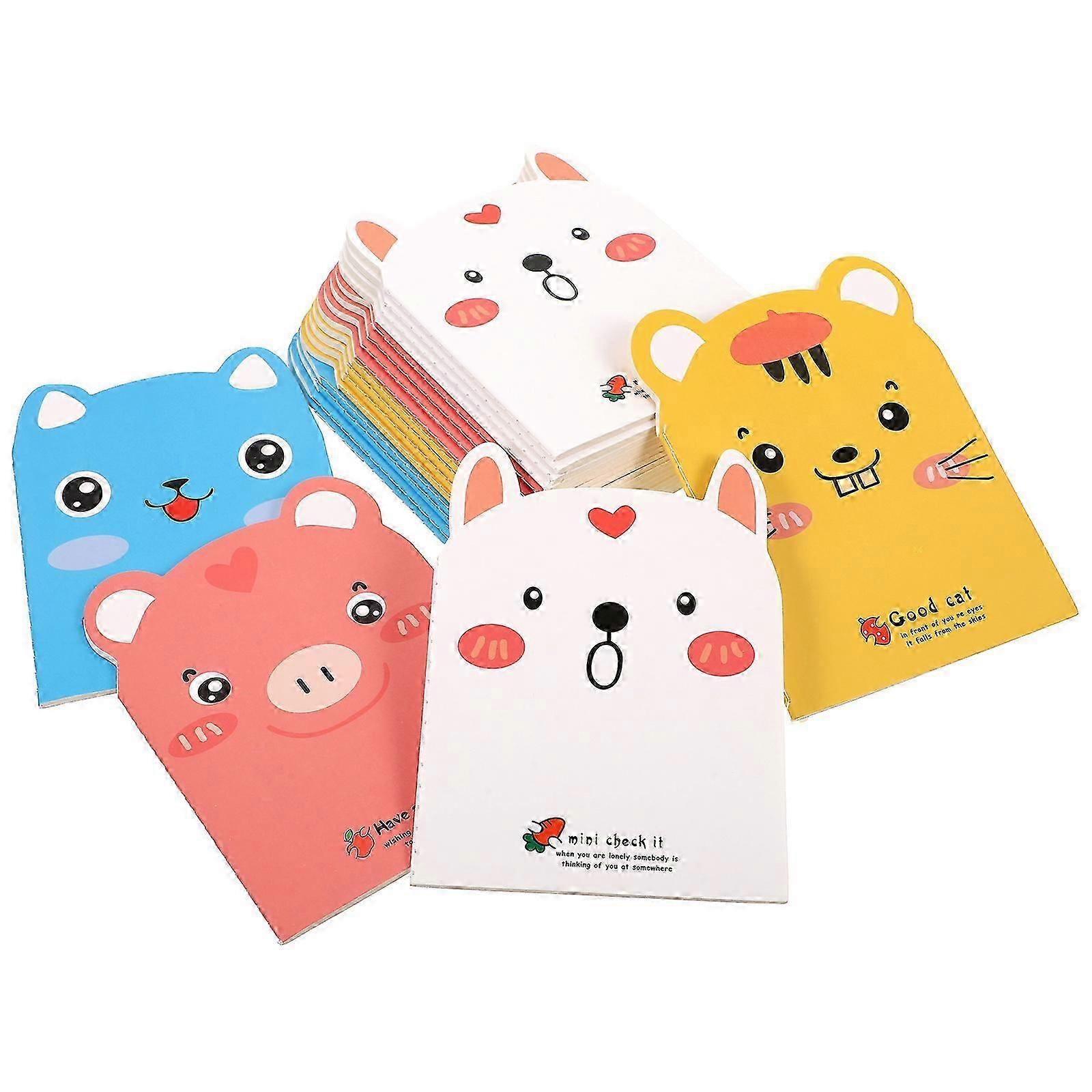 Portable Small Pig Notebook for Noting Lined Notepads