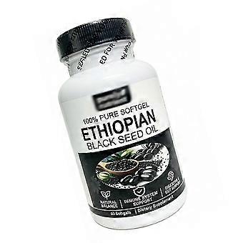 Nieuw - Ethiopische zwarte komijnolie voedingsgels en kauwtabletten, 60 stuks (cd)
