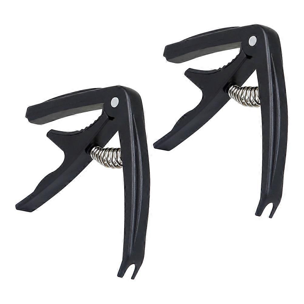 Guitar Capo Replacement Adjustable Tension Capo for String Instrument 2Pcs
