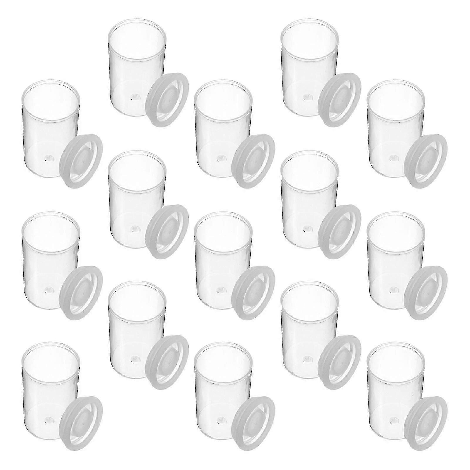 Plastic Storage Container Jars for Refillable Travel Storage 50Pcs