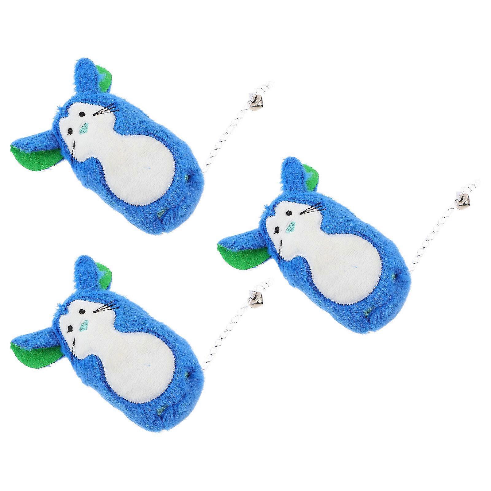 Cartoon Cat Plush Mouse Toy for Interactive Play 9Pcs Set