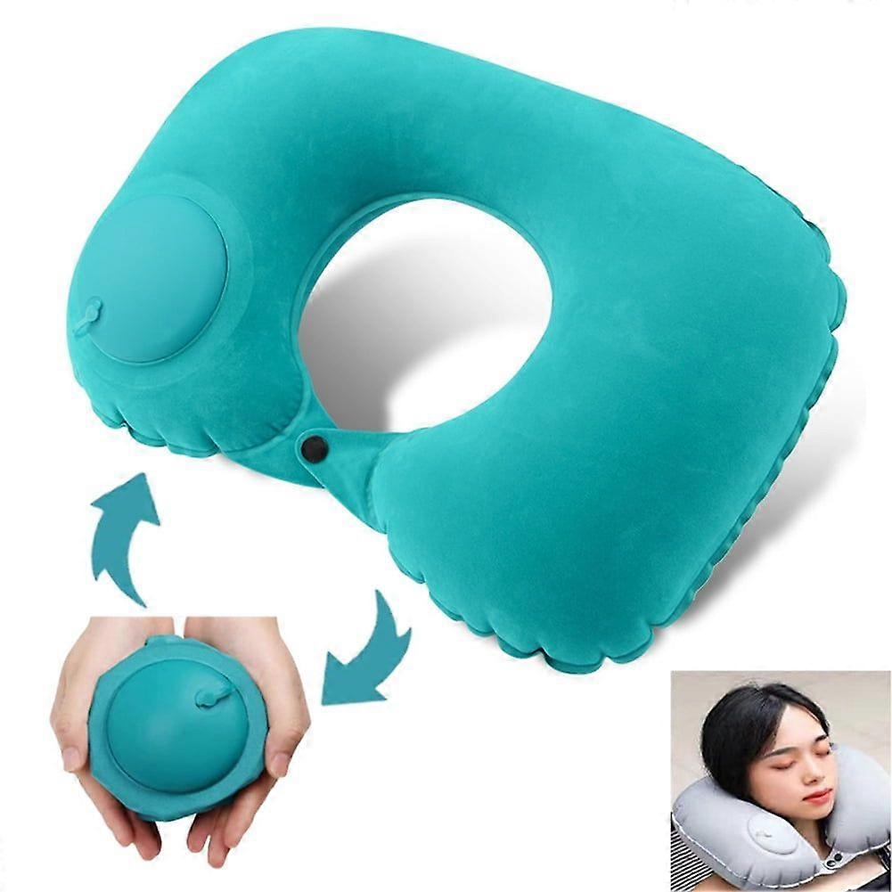 Inflatable Neck Pillows for Travel Pillow for airplanes Airplane Pillow for Neck Support Sleeping Travel Neck Pillow Airplane Travel Essentials Car Pi