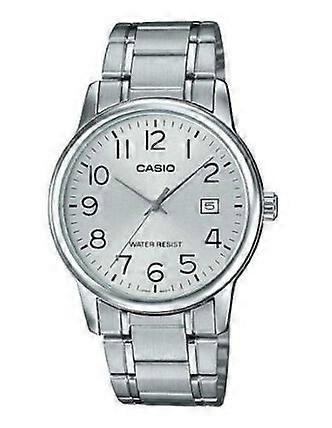 CASIO COLLECTION DATE STEEL - SILVER