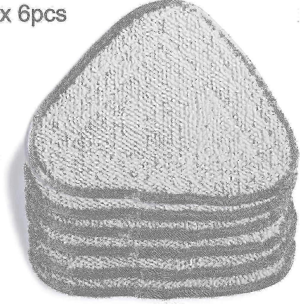 6pack Microfiber Steam Mop Pads Replacement Compatible With Vileda 100