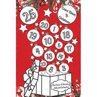 Christmas colouring advent calender - count down to christmas