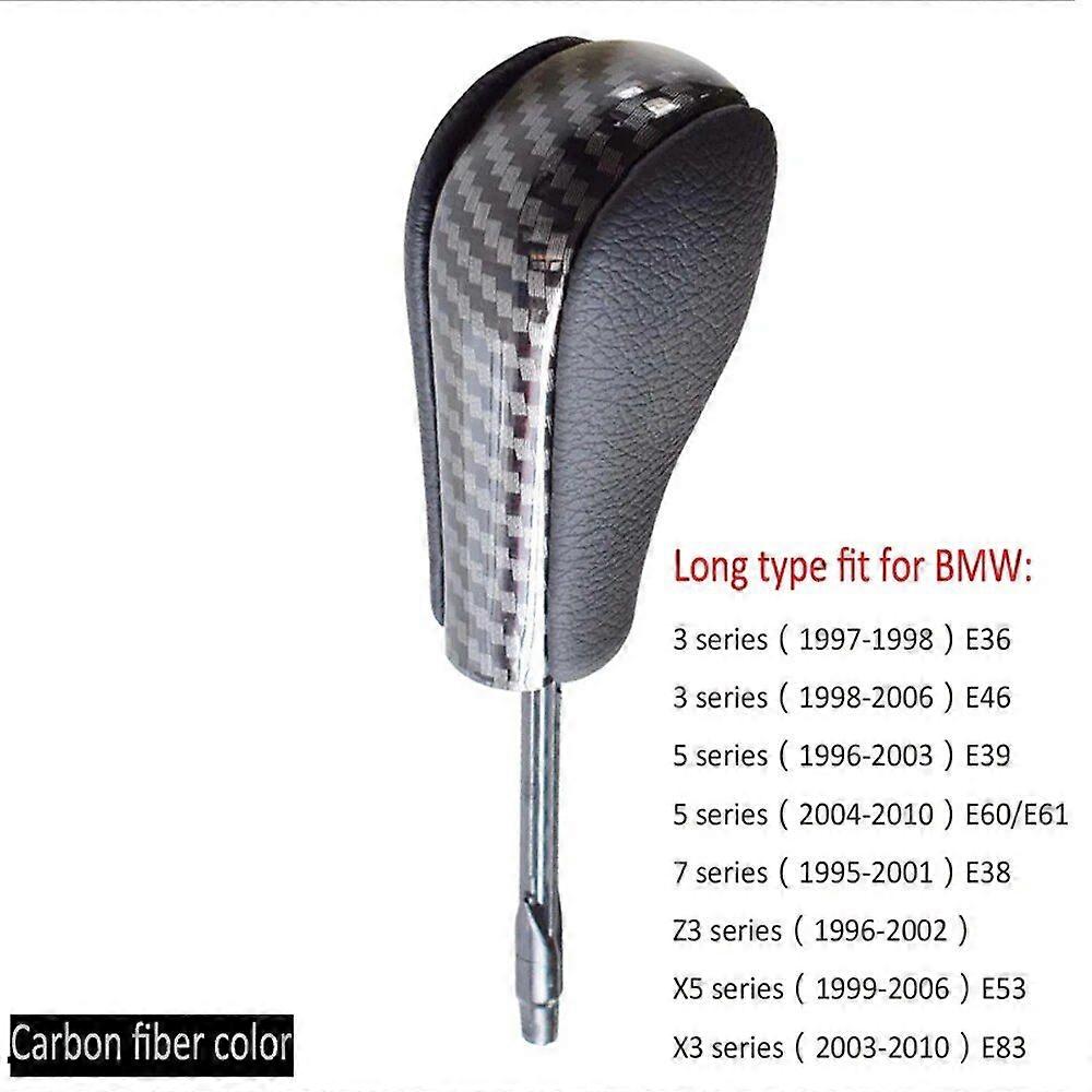 Pomello del cambio automatico con Alcantara per BMW E39 E46 E53 E60 E61 E63 E64 E83 E81 E82 E87 E90 E91 E92