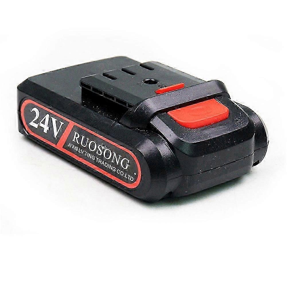 Mini motosserra elétrica de 4 polegadas, bateria de lítio 24v